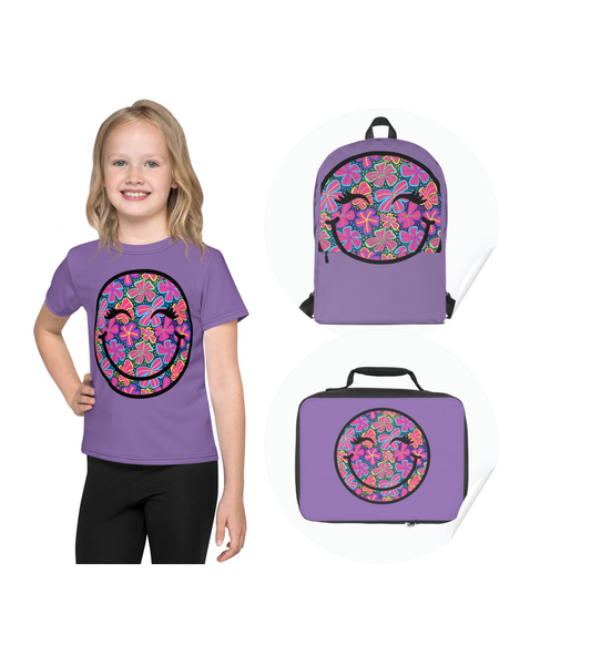 Groovy Sunshine - Purple - Bookbag Bundle